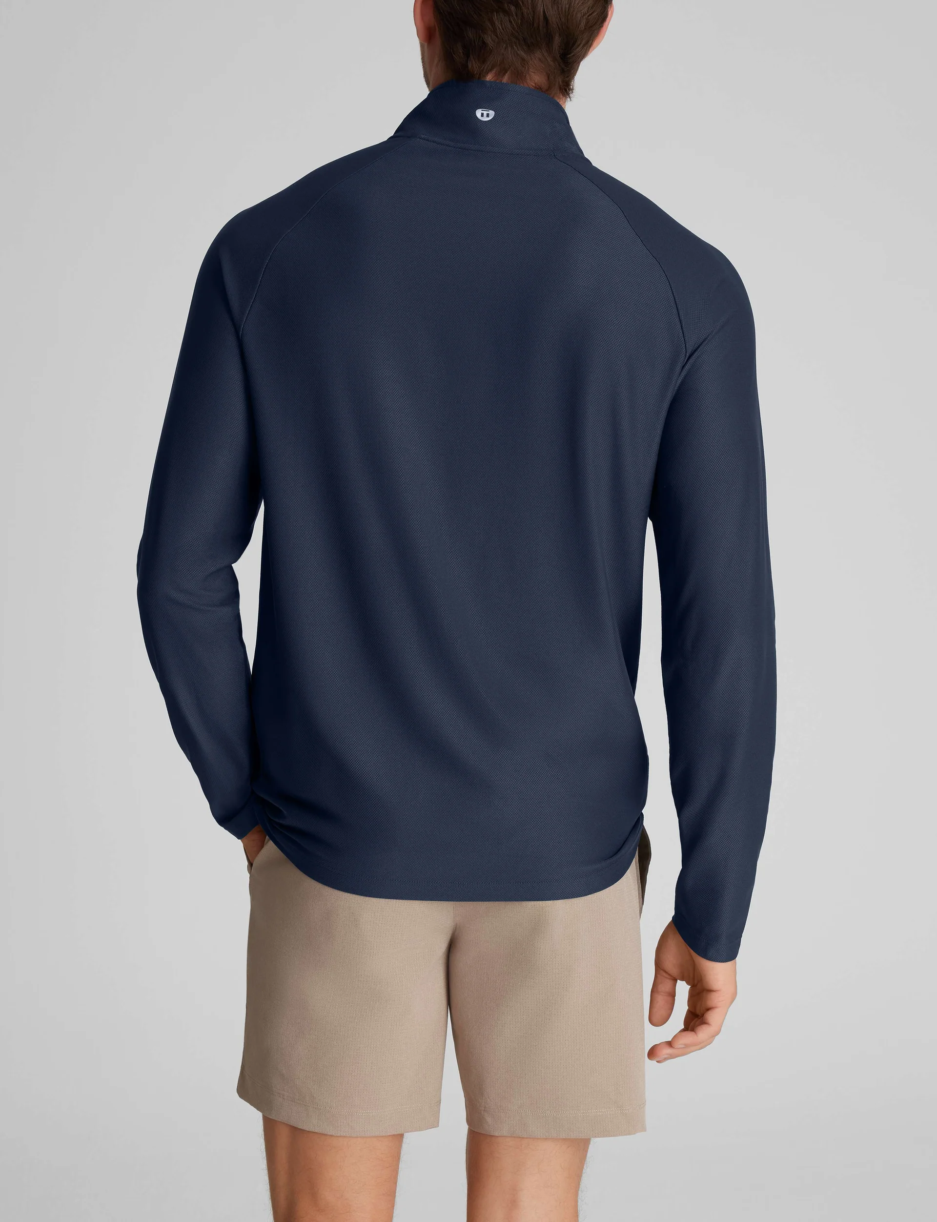 Men's Tommy John Active 1/4 Zip - Dress Blues