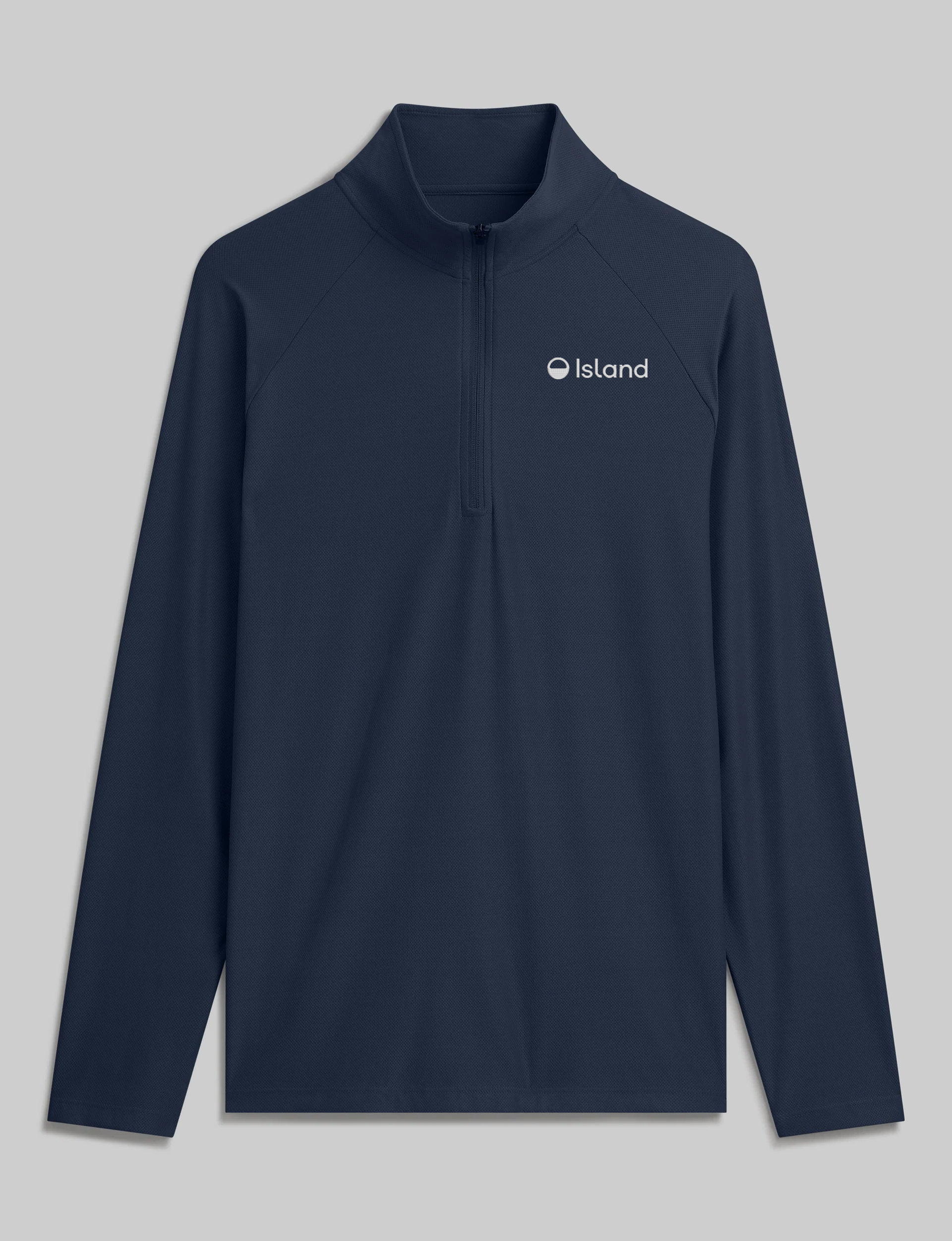 Men's Tommy John Active 1/4 Zip - Dress Blues