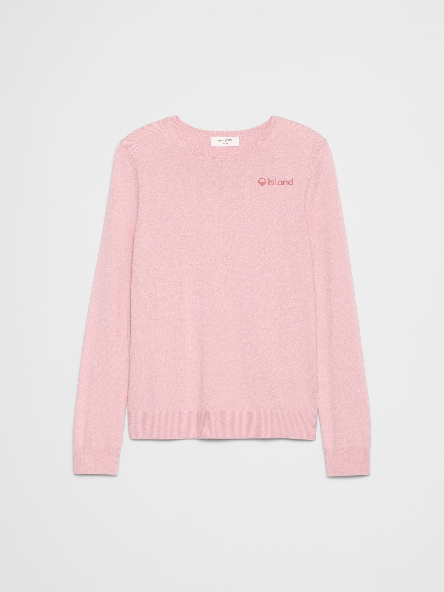 Women's Banana Republic Forever Crew Neck - Atacama Pink