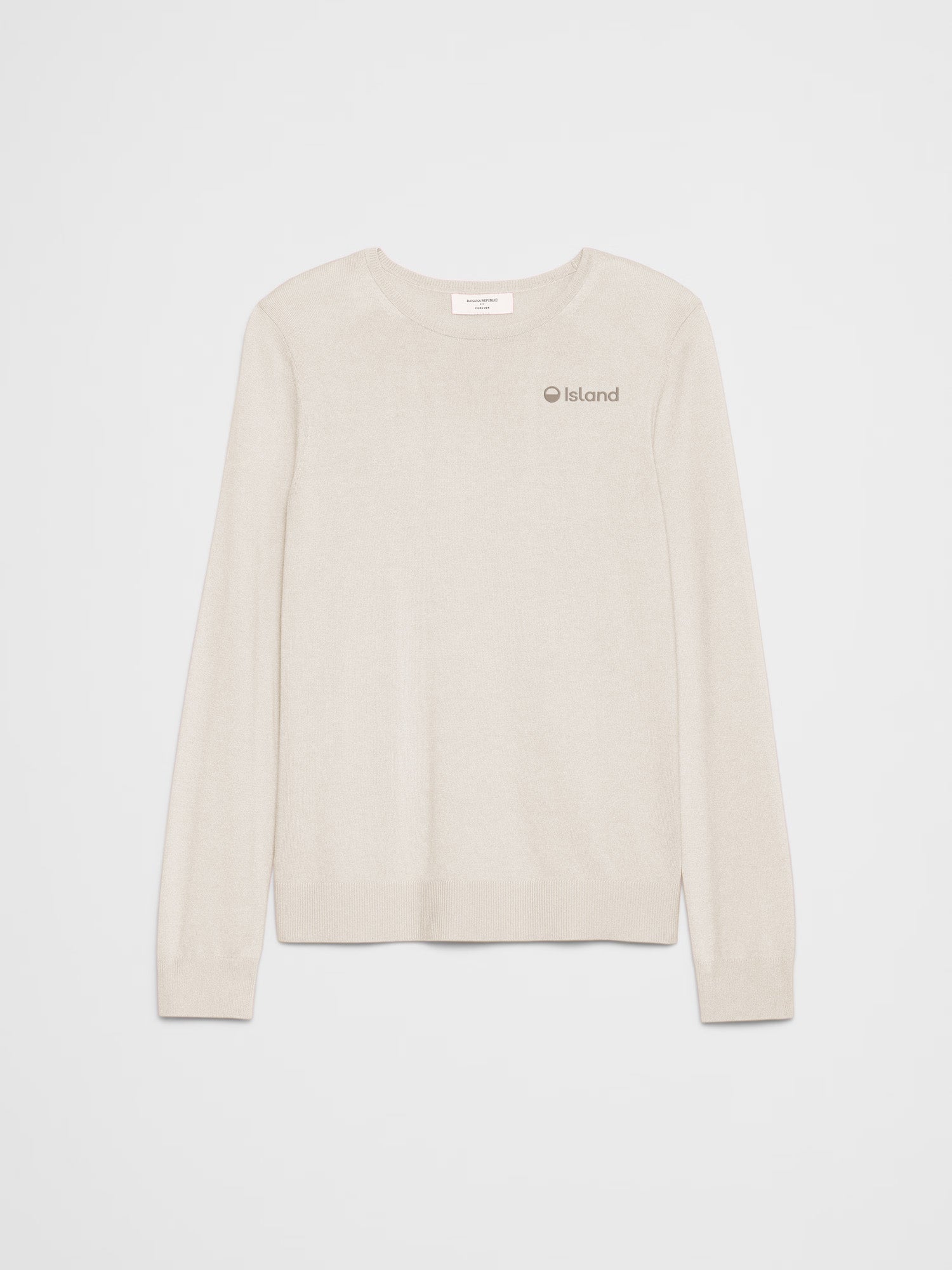 Women's Banana Republic Forever Crew Neck - Snow Day