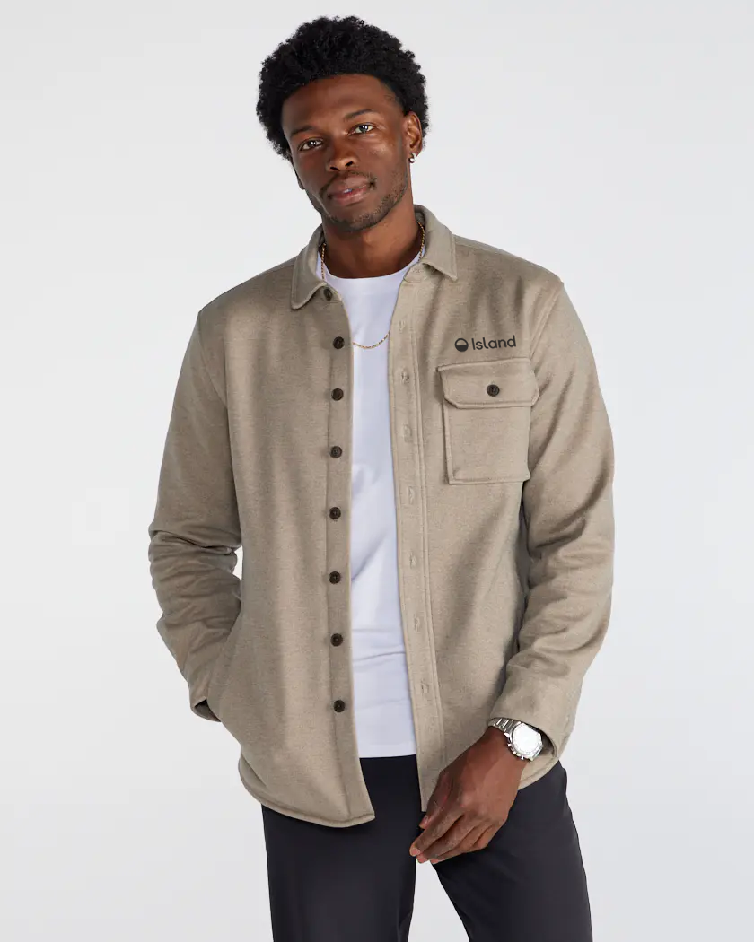 Men's BYLT Coastal Insulated Button Down - Sawdust
