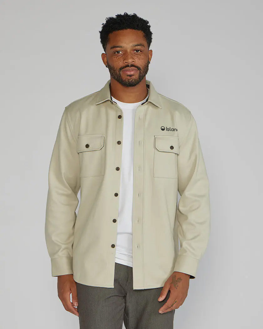 Men's BYLT Coastal Overshirt - Dry Sage