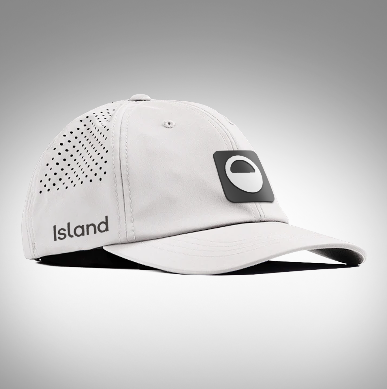 Branded Bills Dad Hat with Rubber Logo Patch