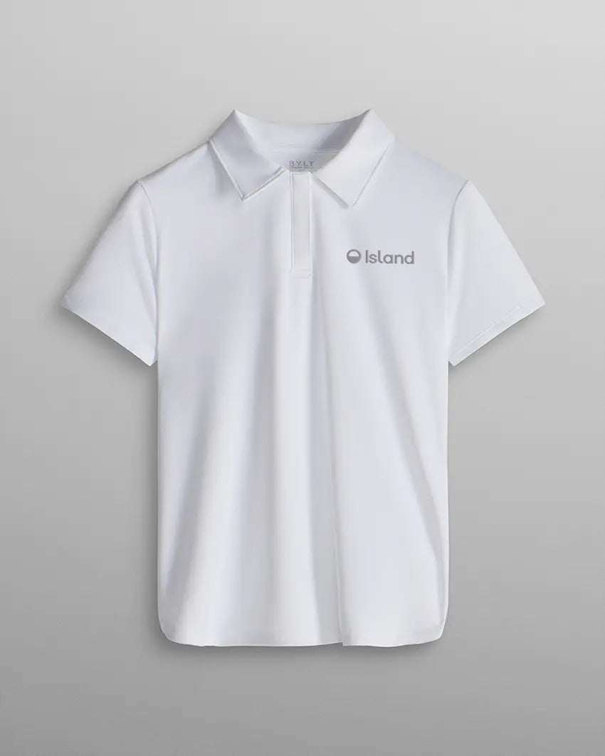 Women's BYLT Performance+ 2.0 Polo - White