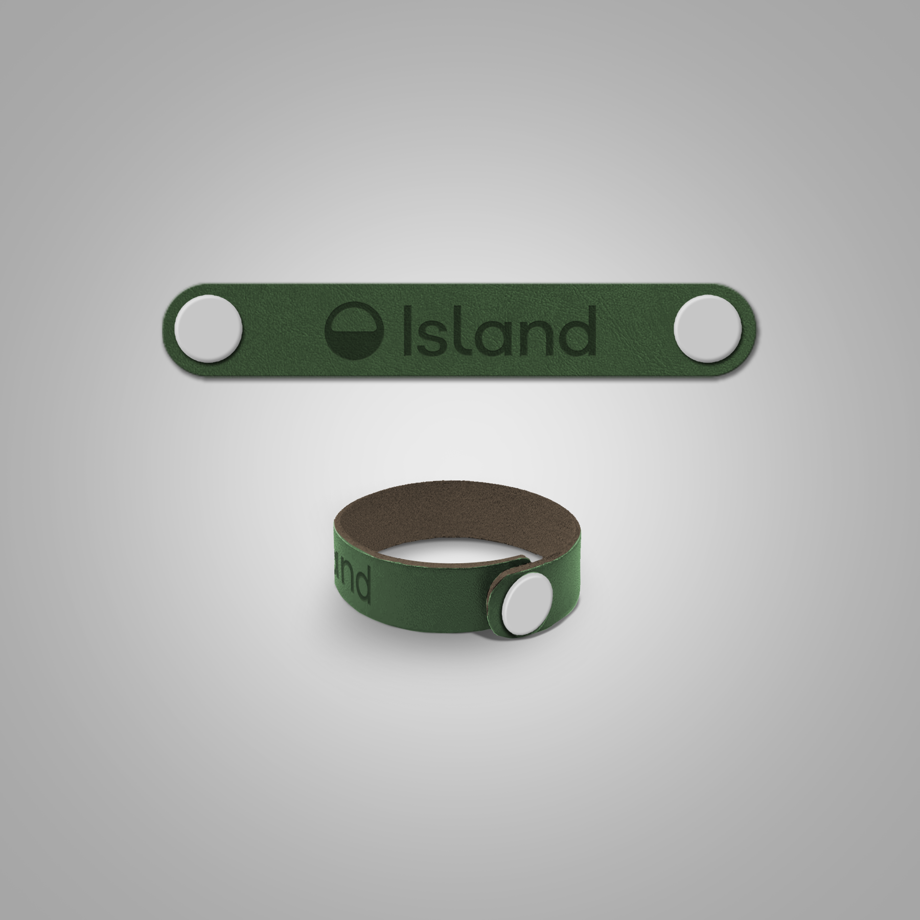 Island Leather Cord Organizer