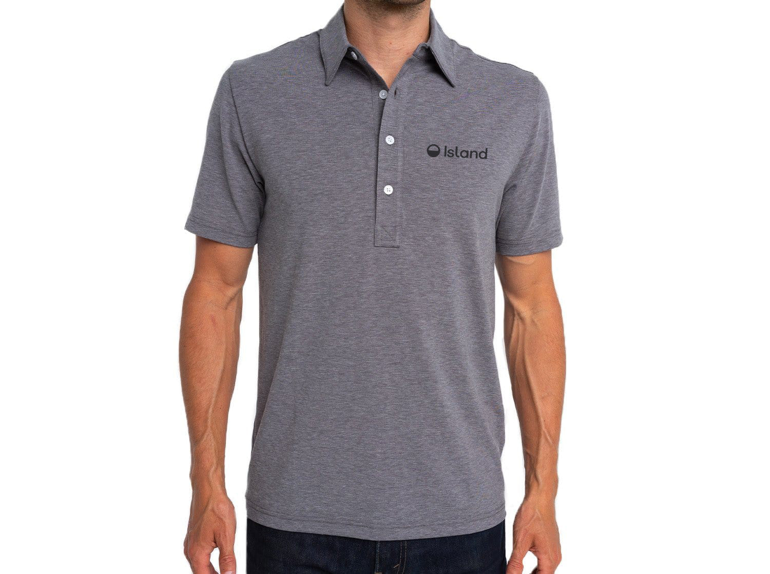 Men's Criquet Performance Range Polo - Blackjack