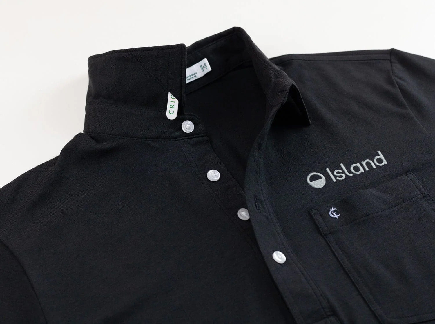 Men's Criquet Top-Shelf Players Shirt - Black Top