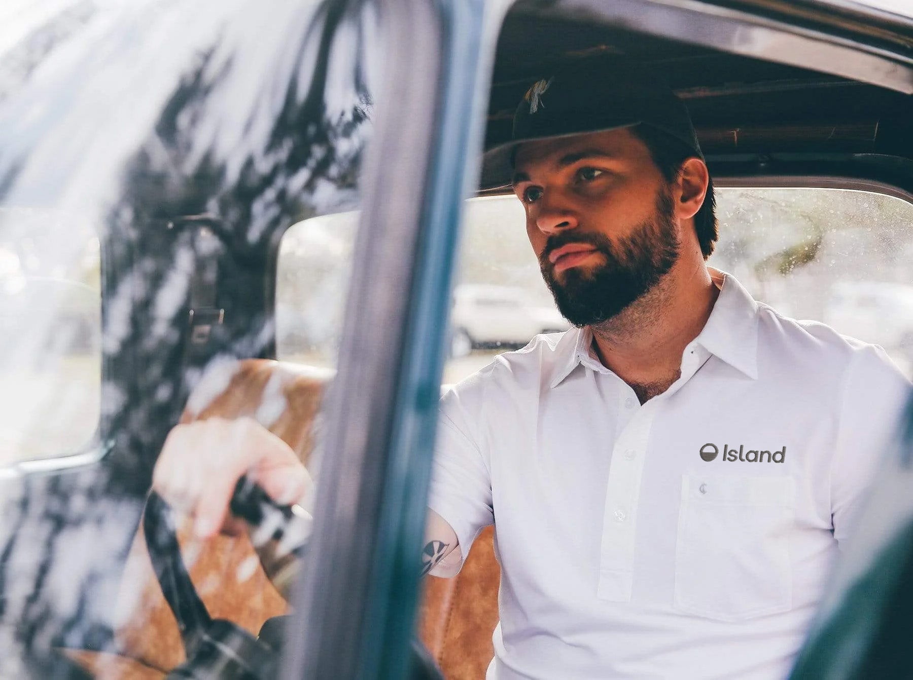 Men's Criquet Top-Shelf Players Shirt - White