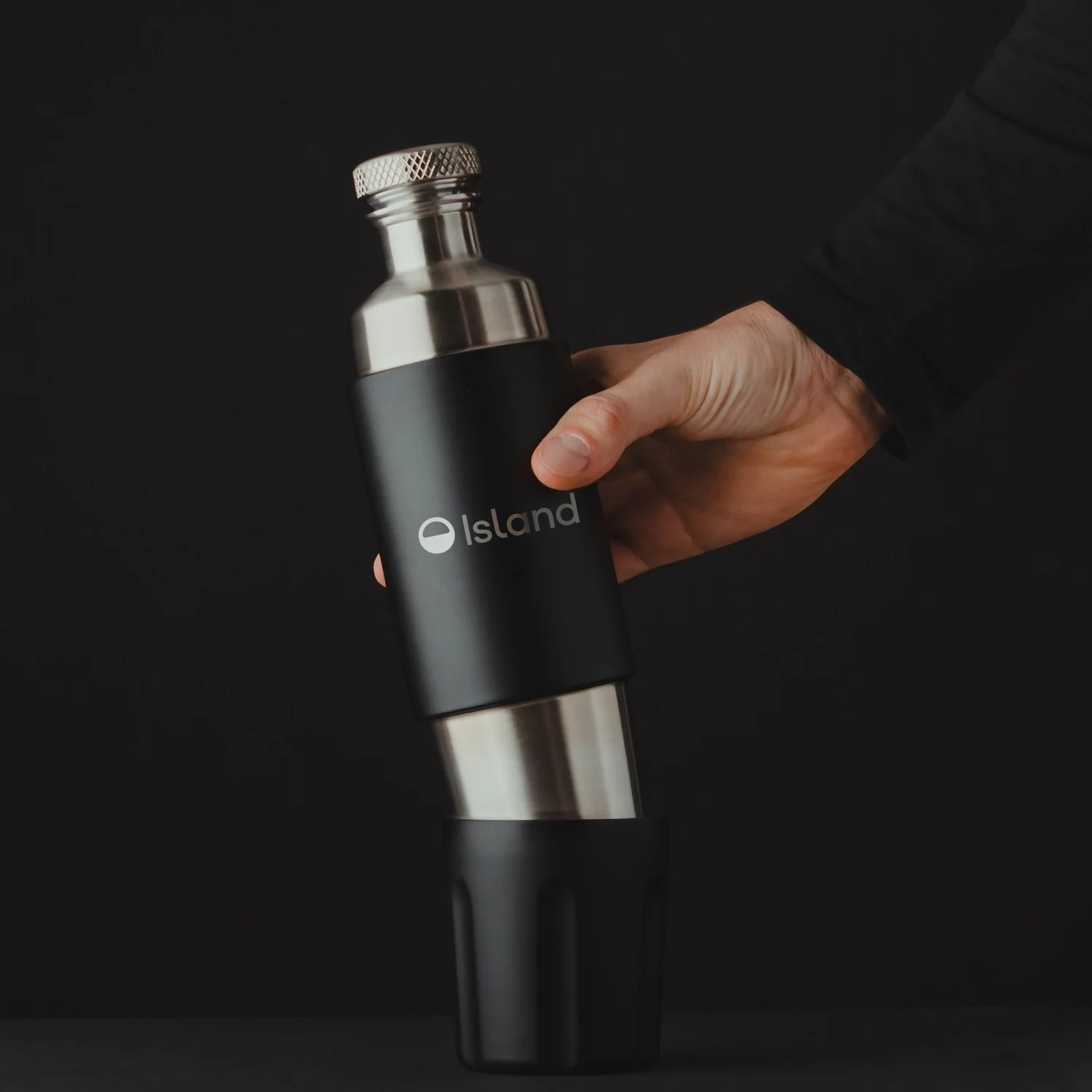 High Camp Flasks Firelight Flask with Cups