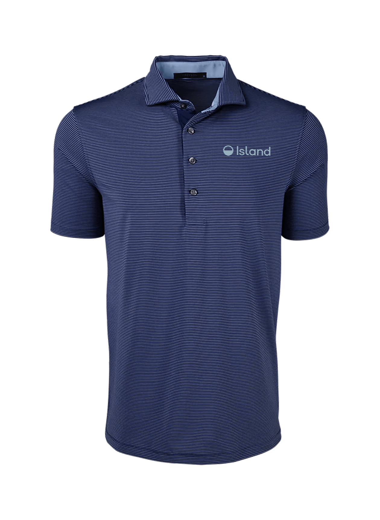 Men's Greyson Saranac Polo - Dart/Maltese Blue