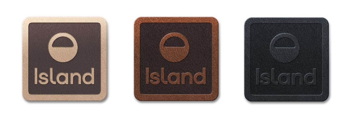 Island Leather Patches