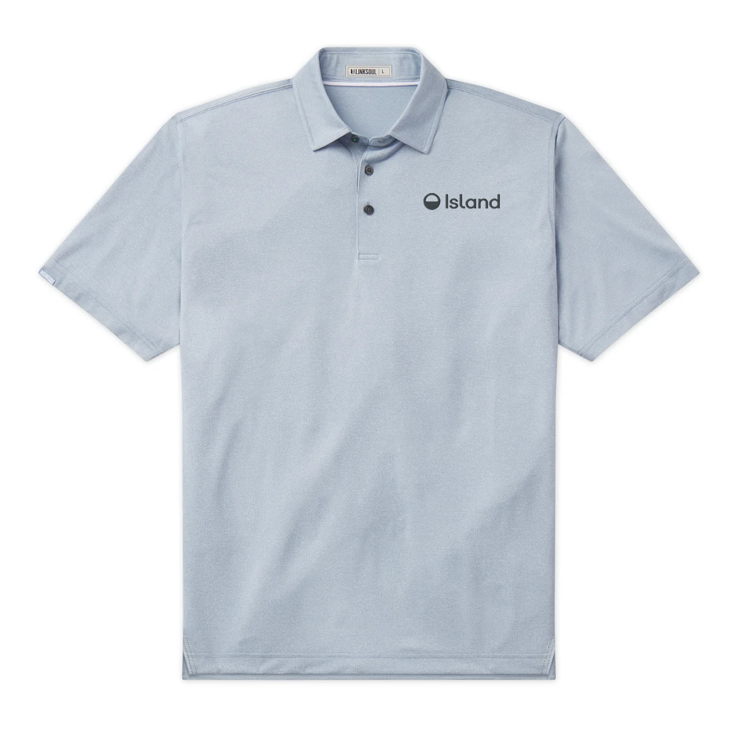 Men's LinkSoul AC Breeze Polo- Splash Heather