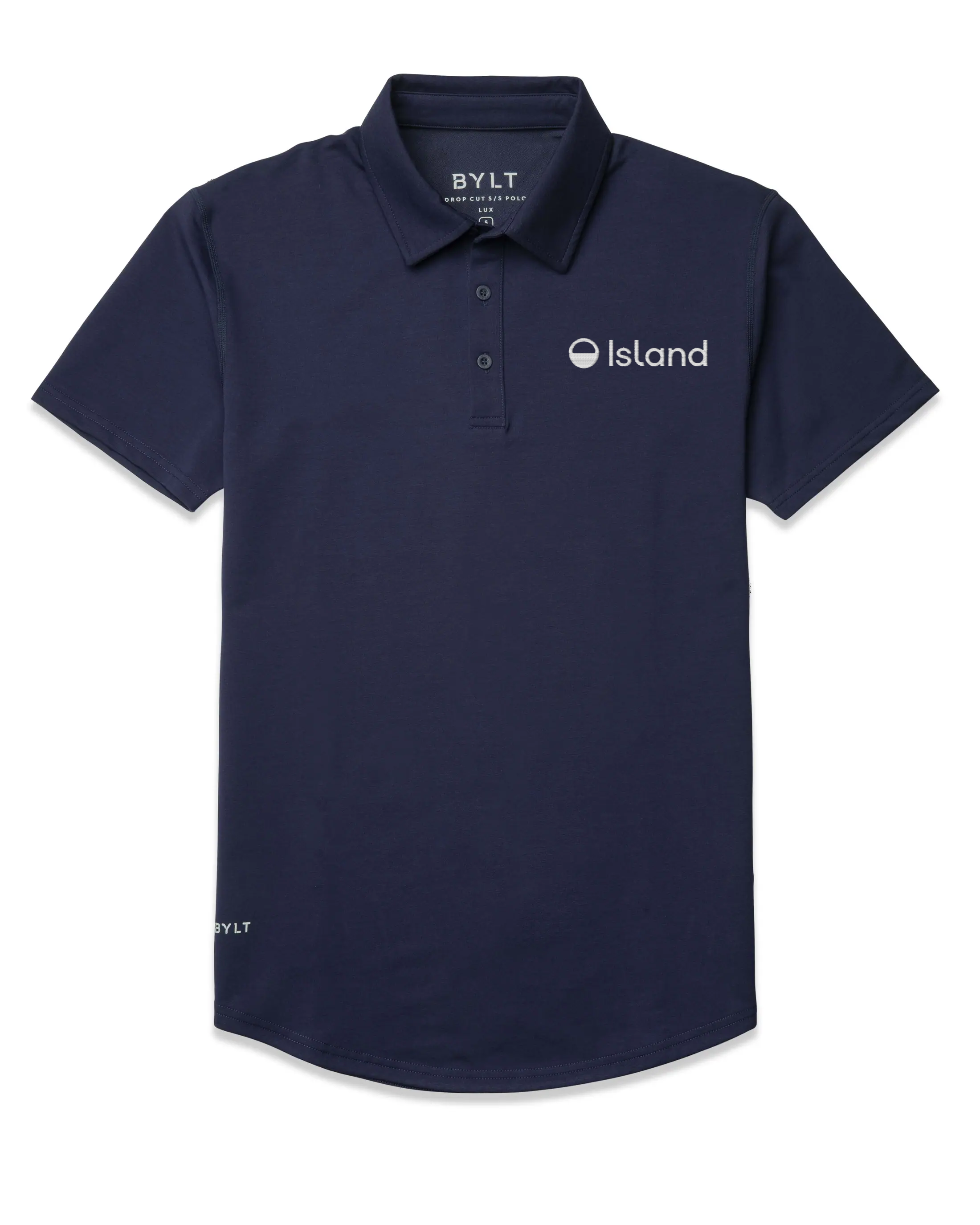 Men's BYLT Drop Cut LUX Polo - Navy