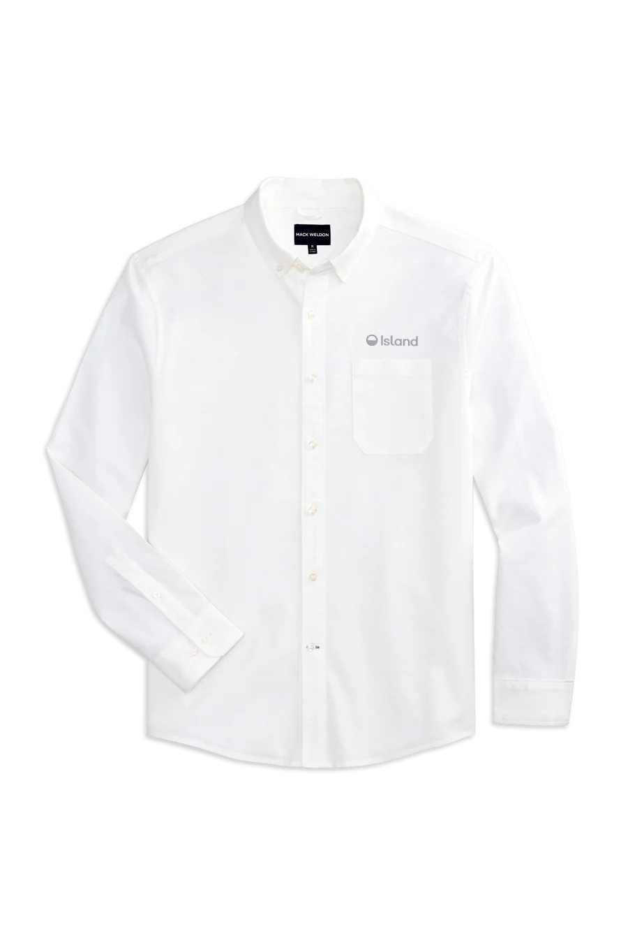 Men's Mack Weldon Dean Oxford Shirt - White