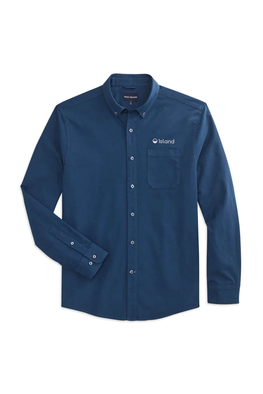 Men's Mack Weldon Dean Oxford Shirt - Navy