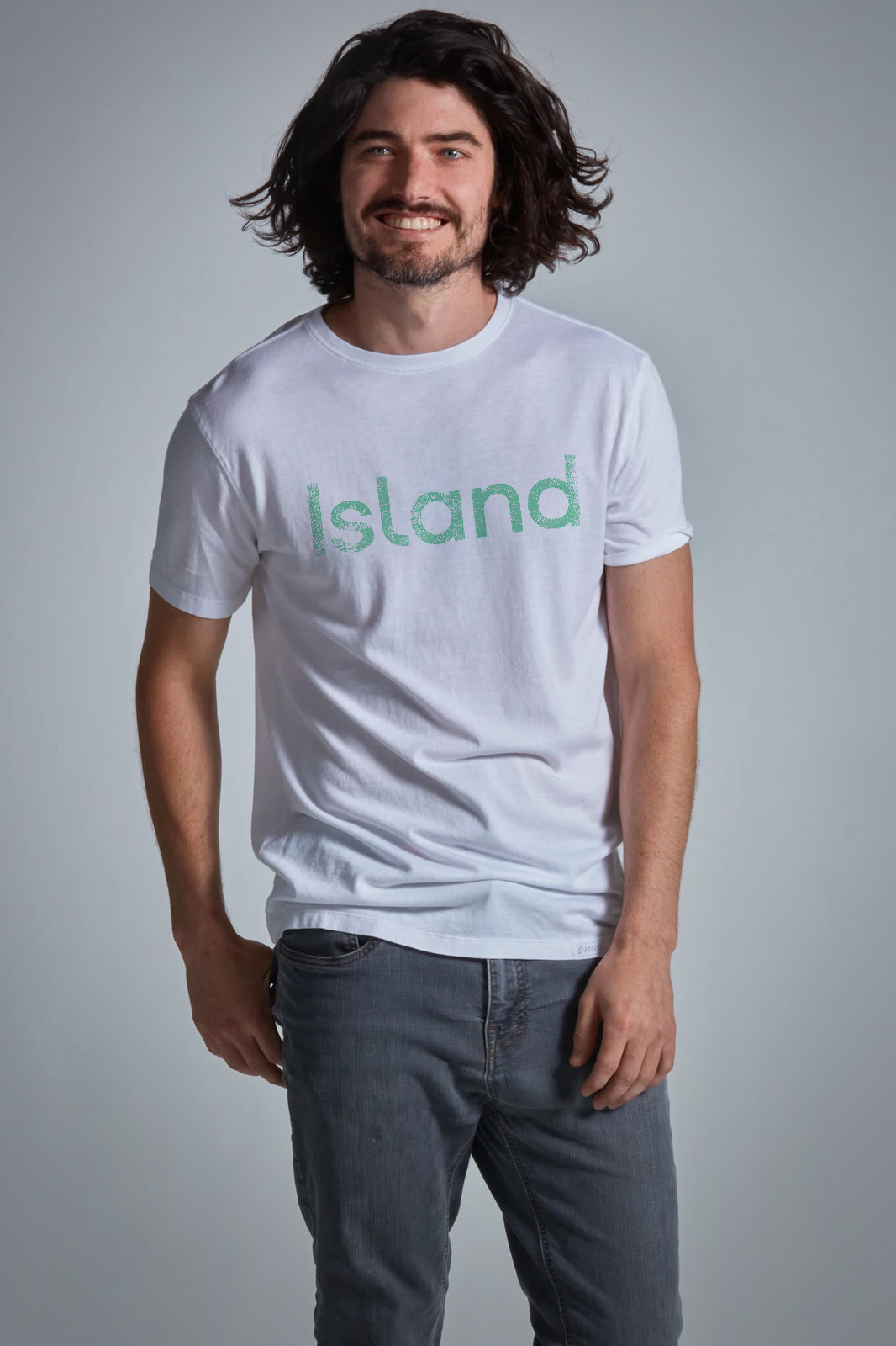 Men's Island Graphic Tee - White