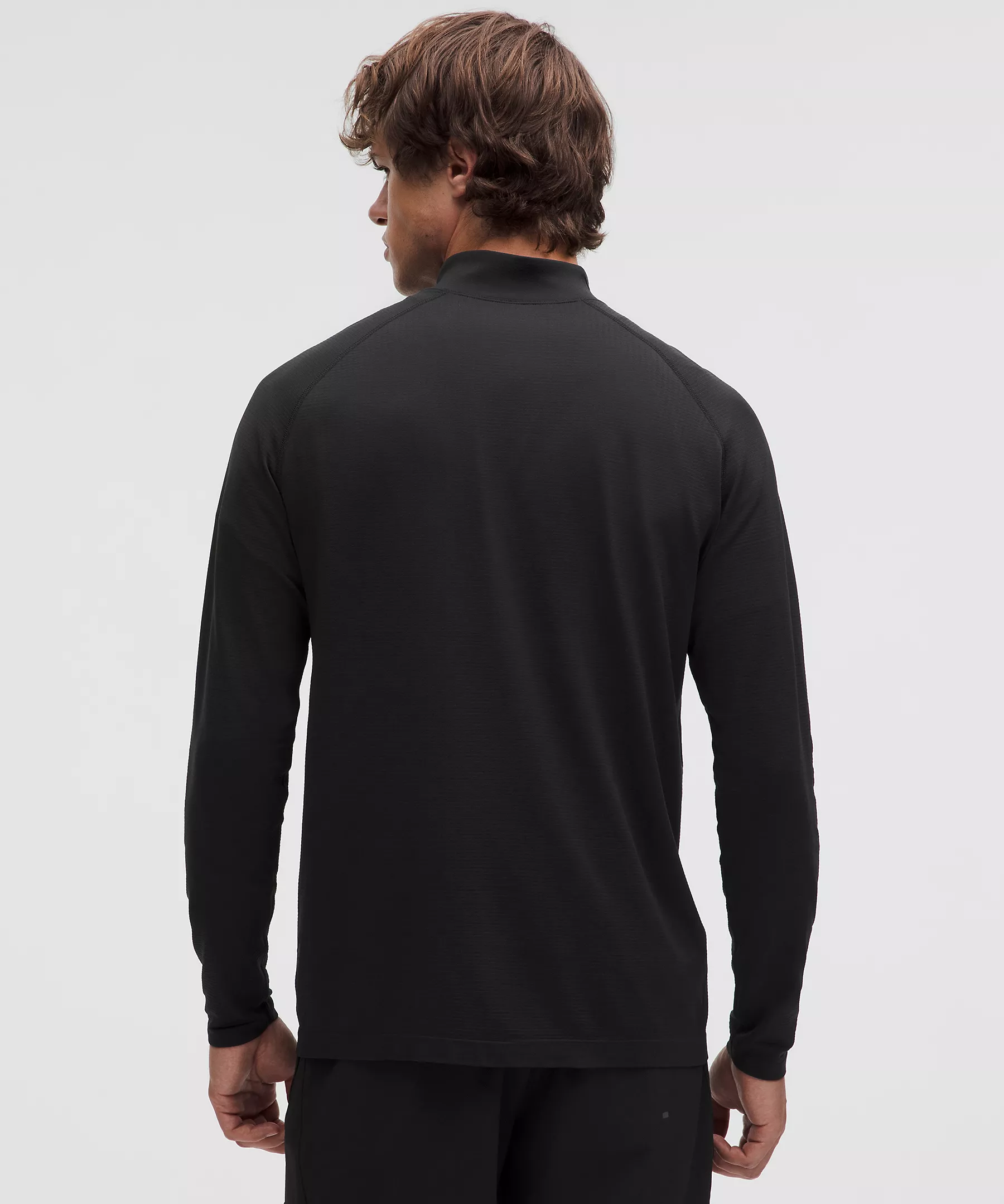 Men's LuluLemon Metal Vent Tech Half Zip - Black