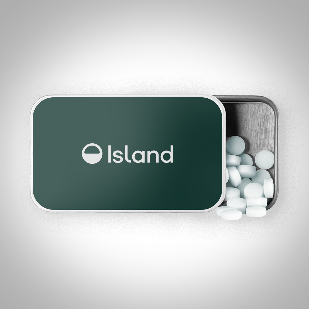 Island Sliding Mints Tin | Tracy Mazzurco Private Collection
