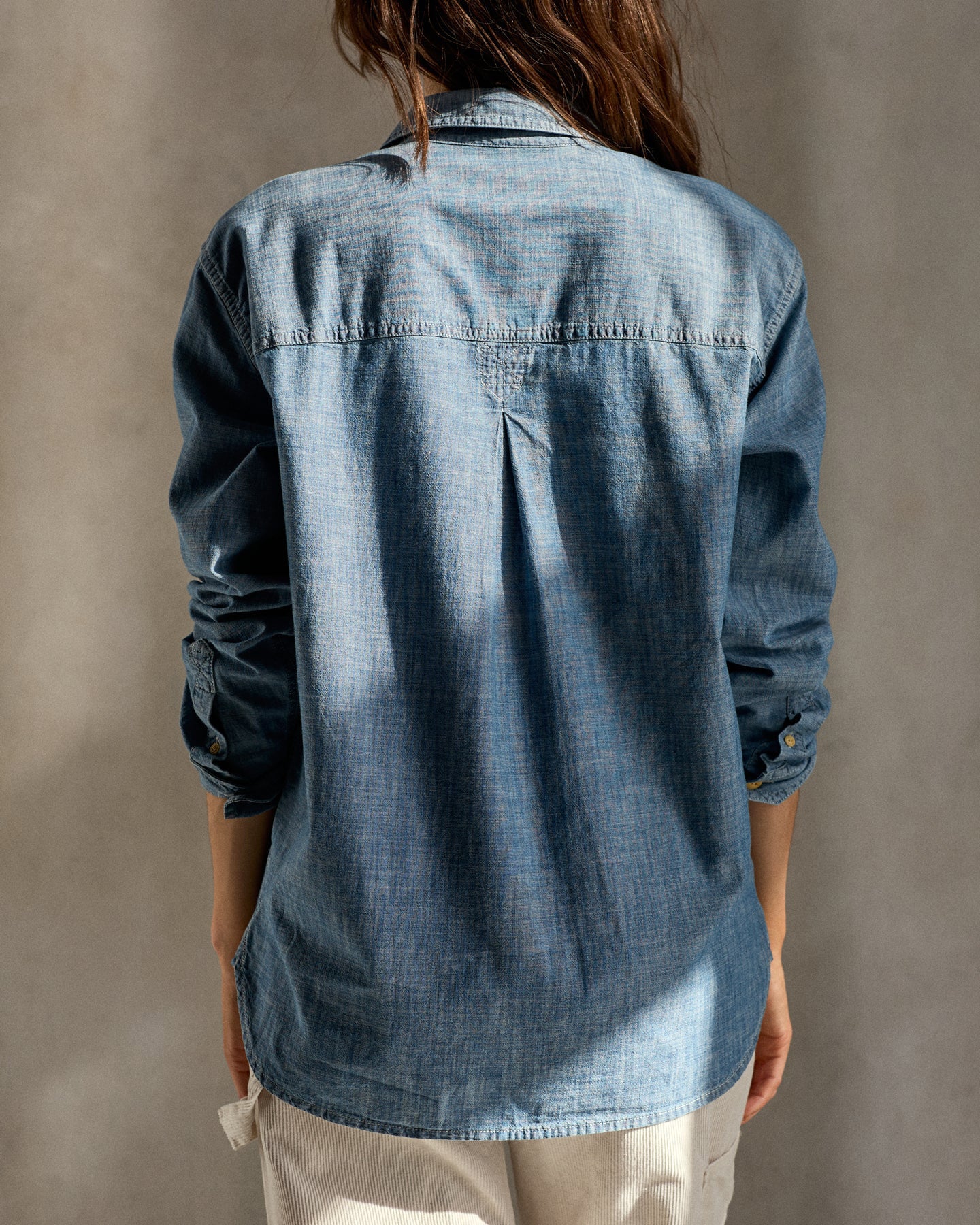 Women's Outerknown Chambray Utility Shirt - Chambray