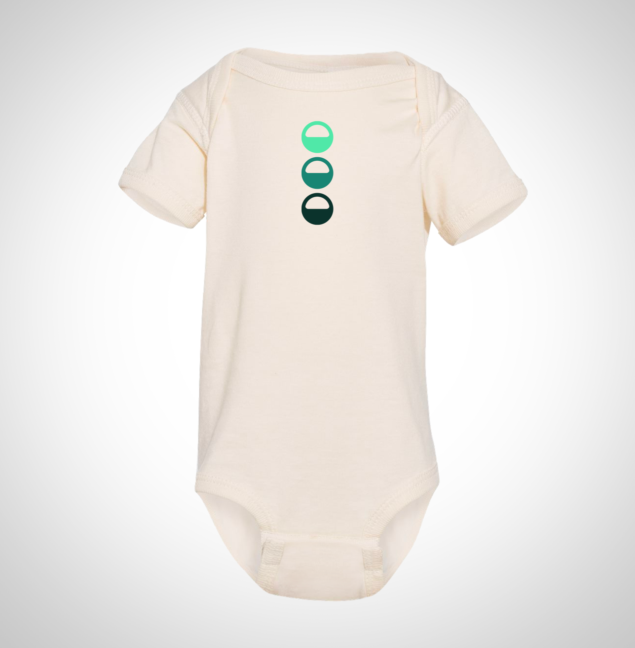 Island Baby Onesie - Circle Logo