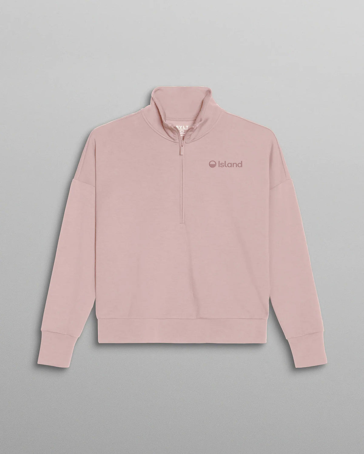 Woman's BYLT Opal Half-Zip - Rosewater