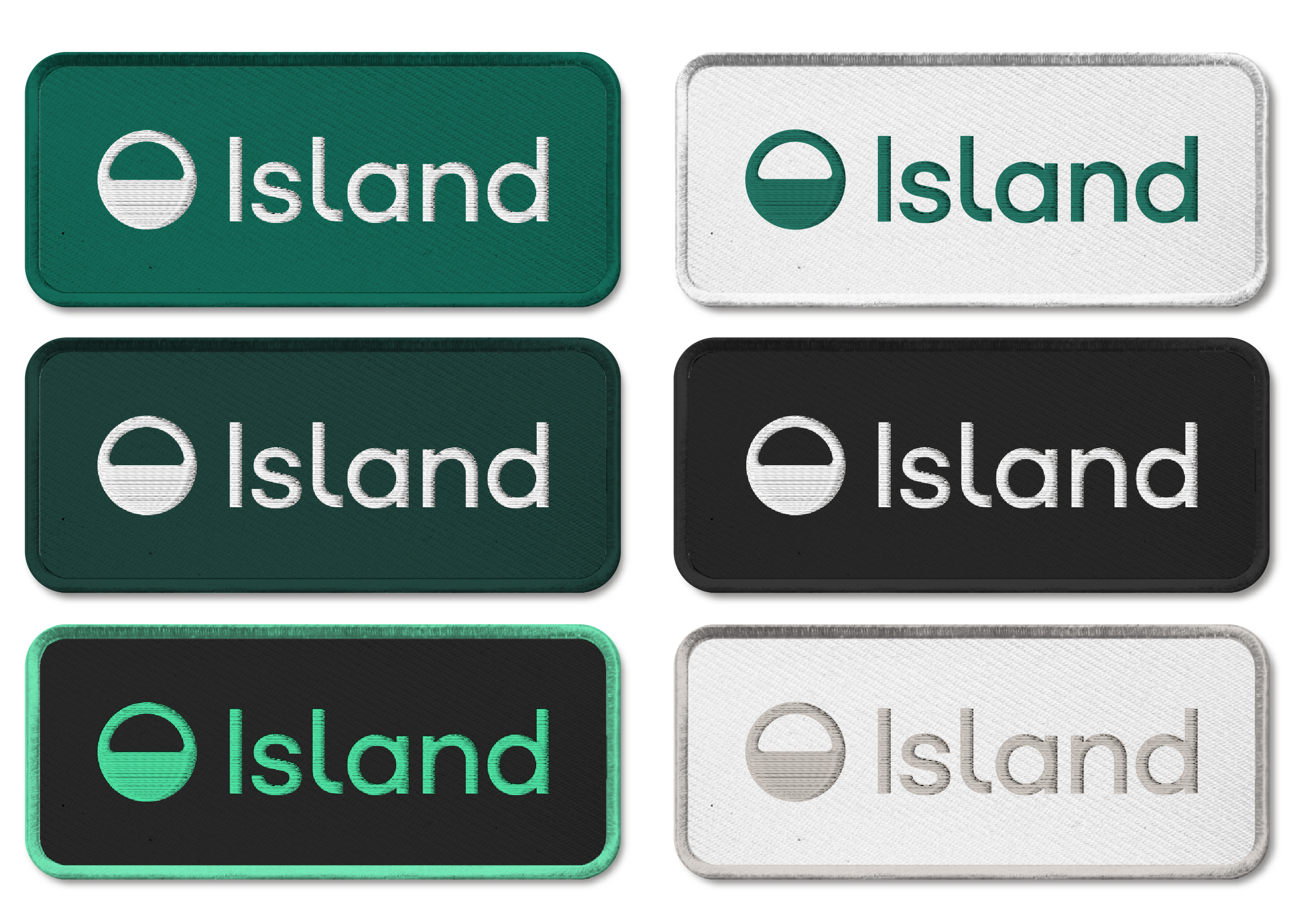 Island Fabric Patches