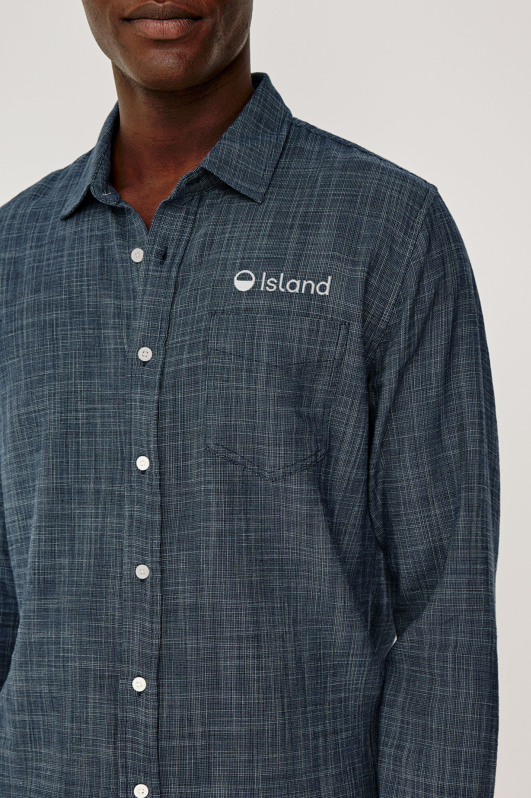 Men's Rails Wyatt Button Down - Navy Etch | Pre-Order