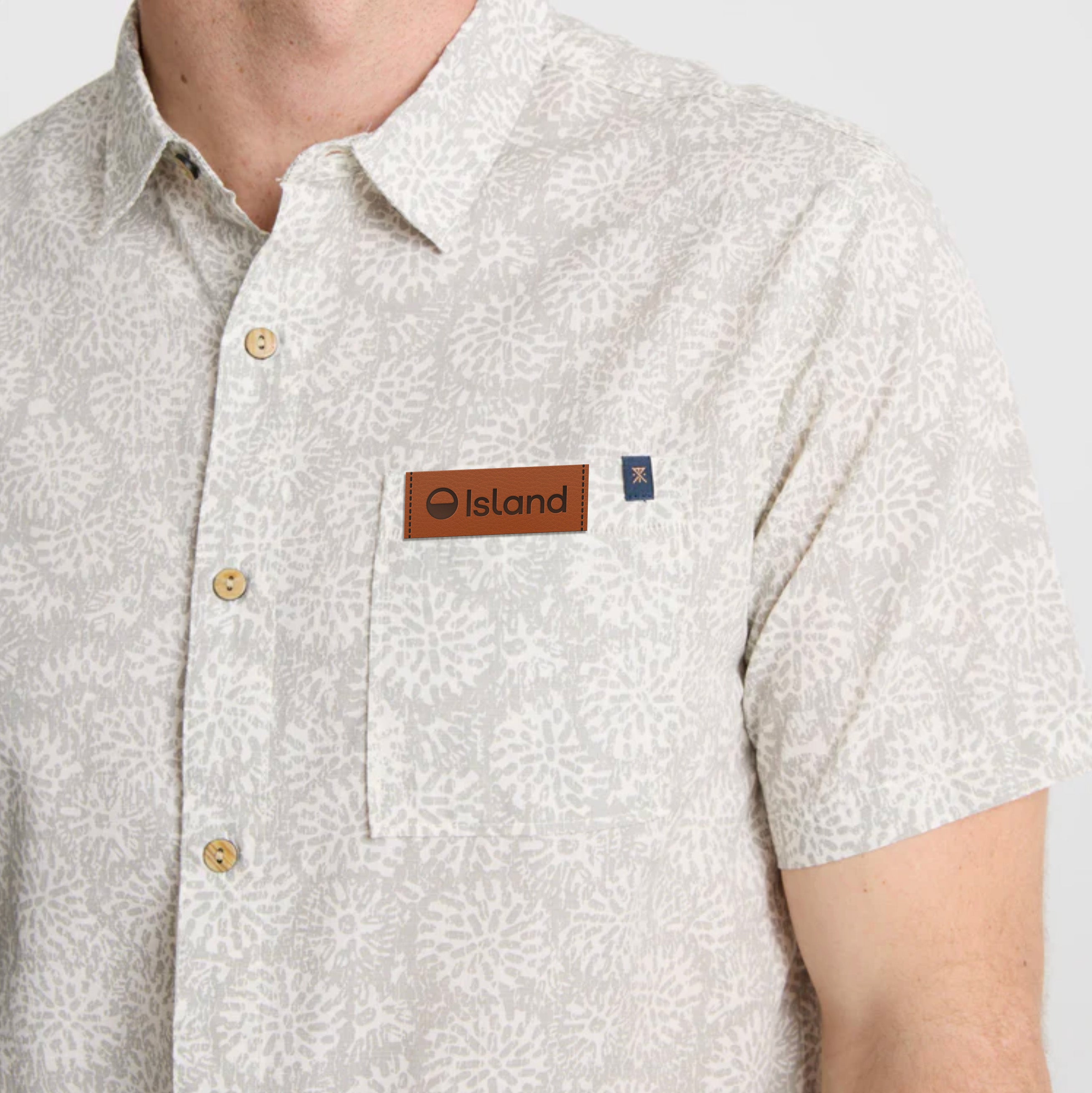 Men's Roark Journey Shirt - Ghost Grey | Pre-Order