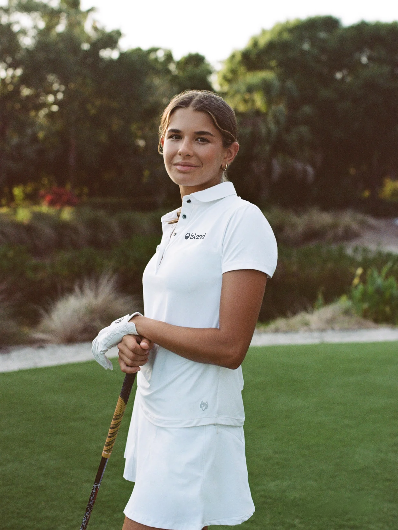 Women's Greyson Scarlett Short Sleeve Polo - White