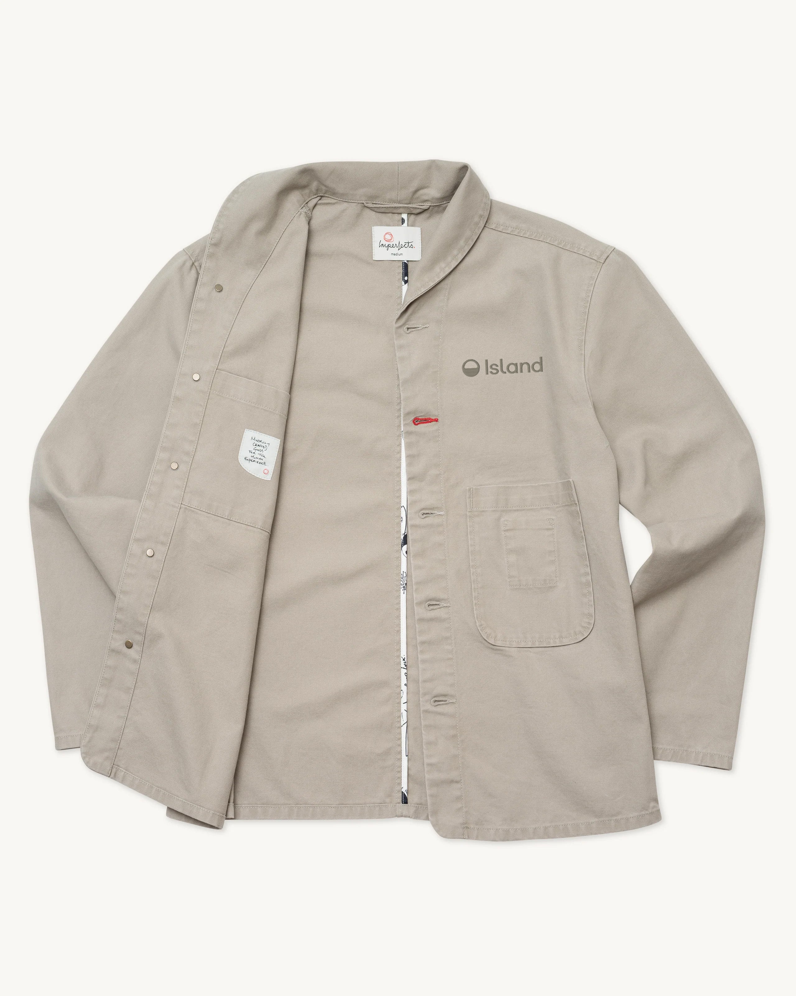 Men's Imperfects Chore Shepherds Craft Canvas Shirt - Badlands