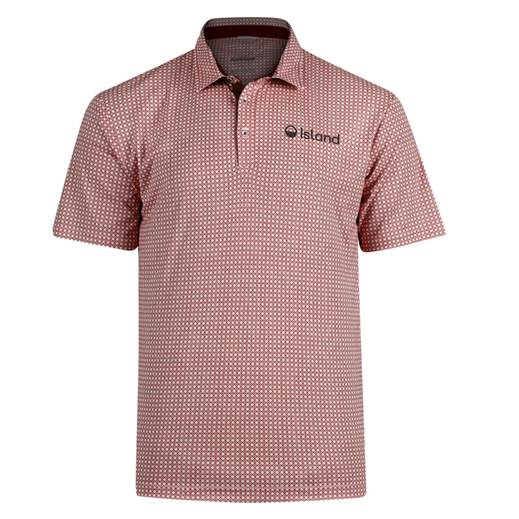 Men's Swannies Tanner Polo - Maroon