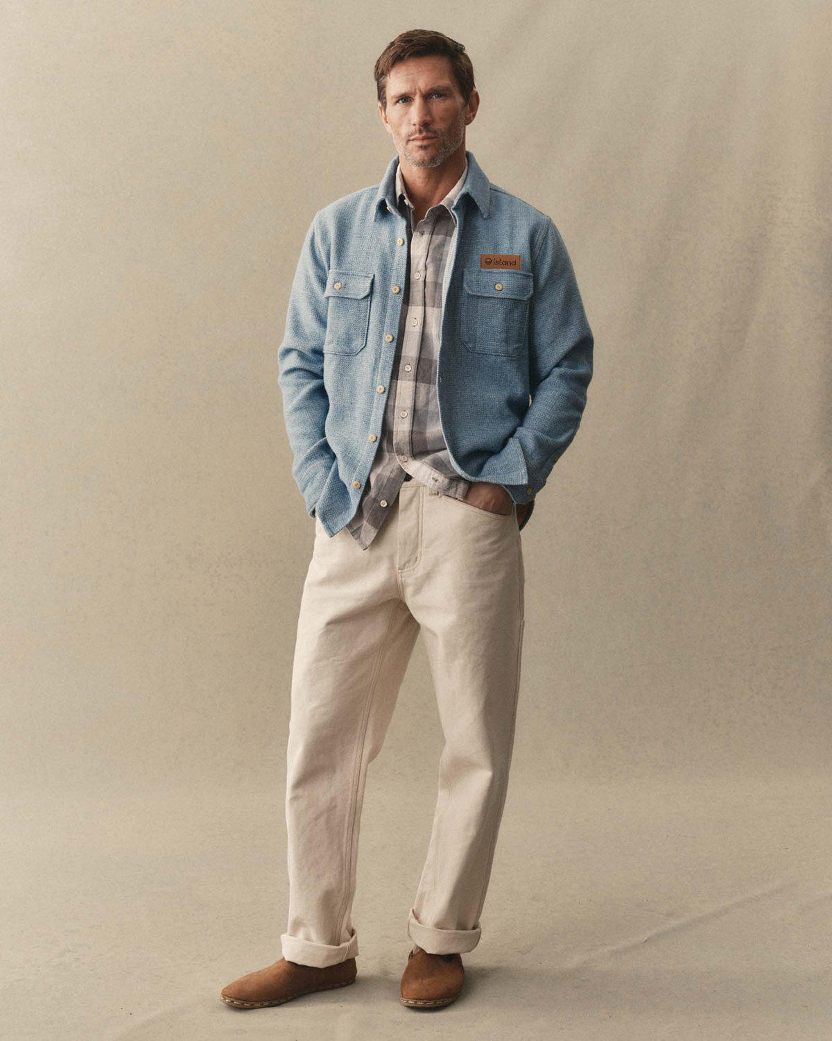 Men's Taylor Stitch Division Shirt - Washed Indigo