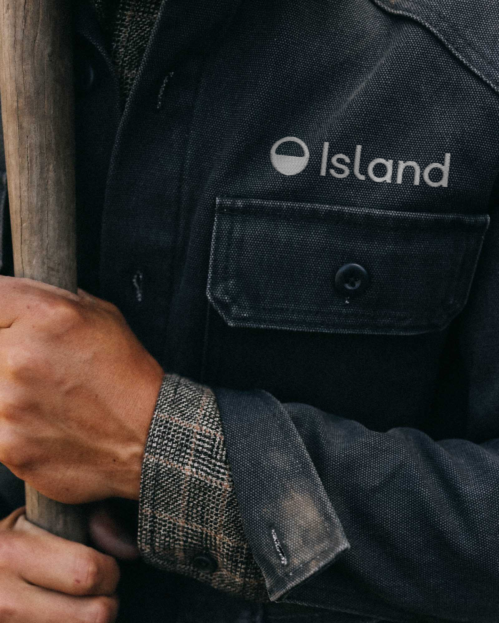 Men's Taylor Stitch The Shop Shirt - Navy Chipped Canvas