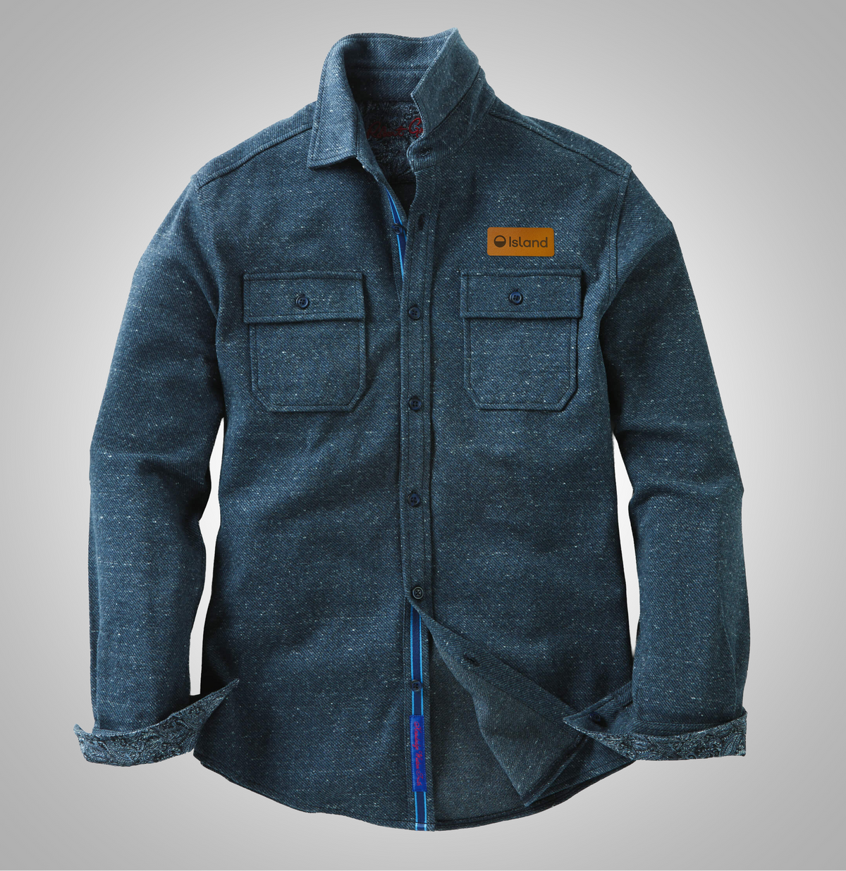 Men's Robert Graham Vigano Knit Jacket - Blue