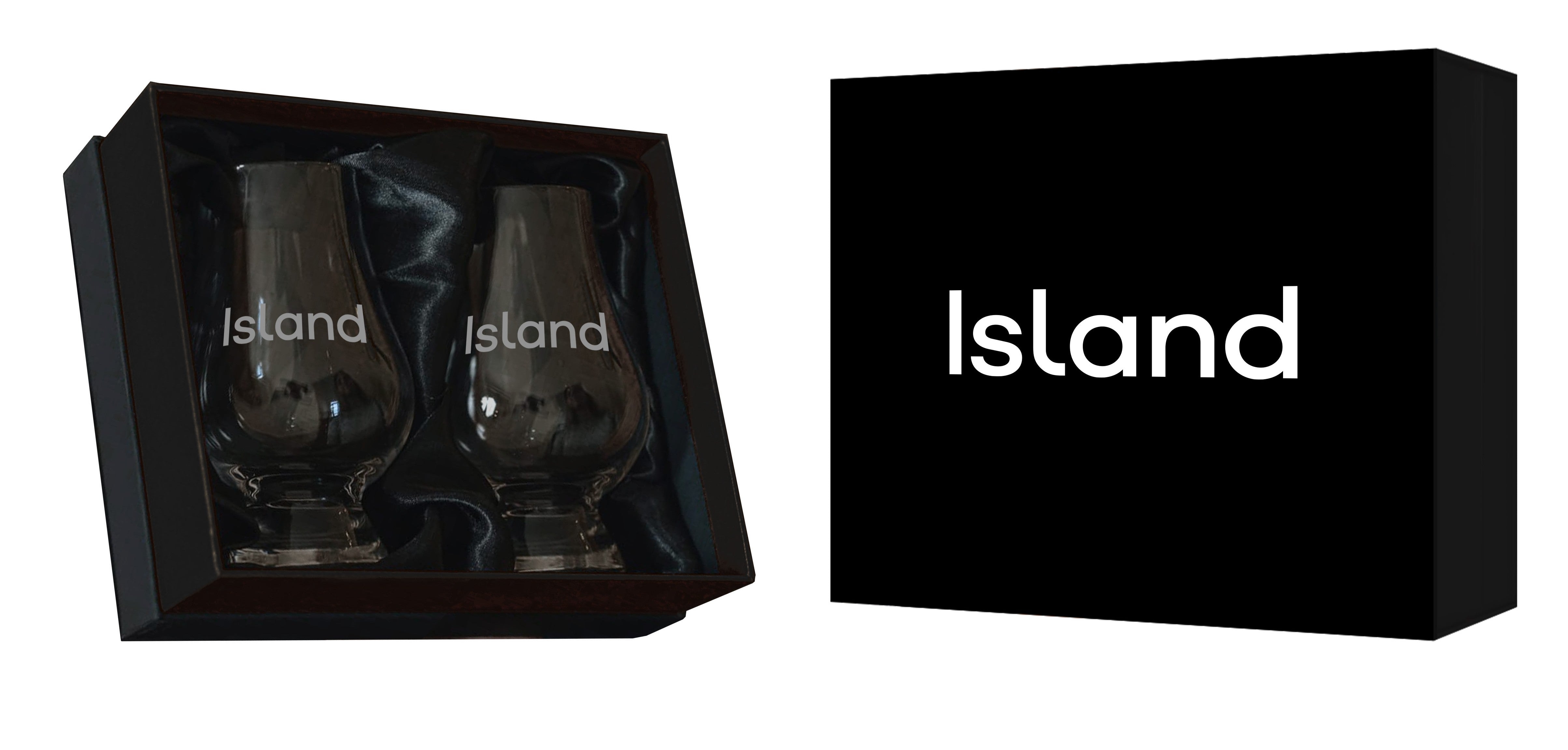 Island Whiskey Taster Glass Gift Set
