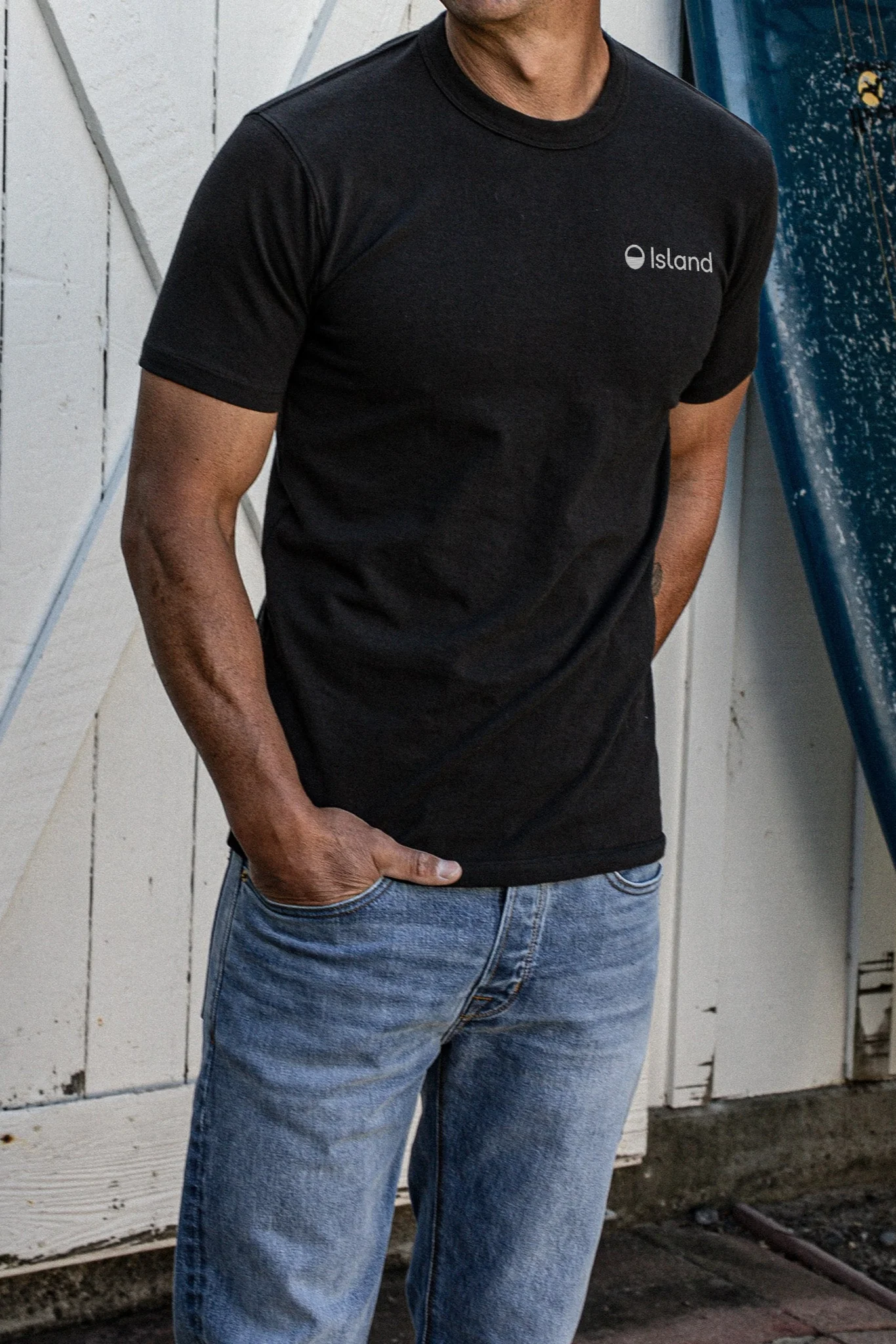 Men's WiesMade Bolinas Tee - Basalt