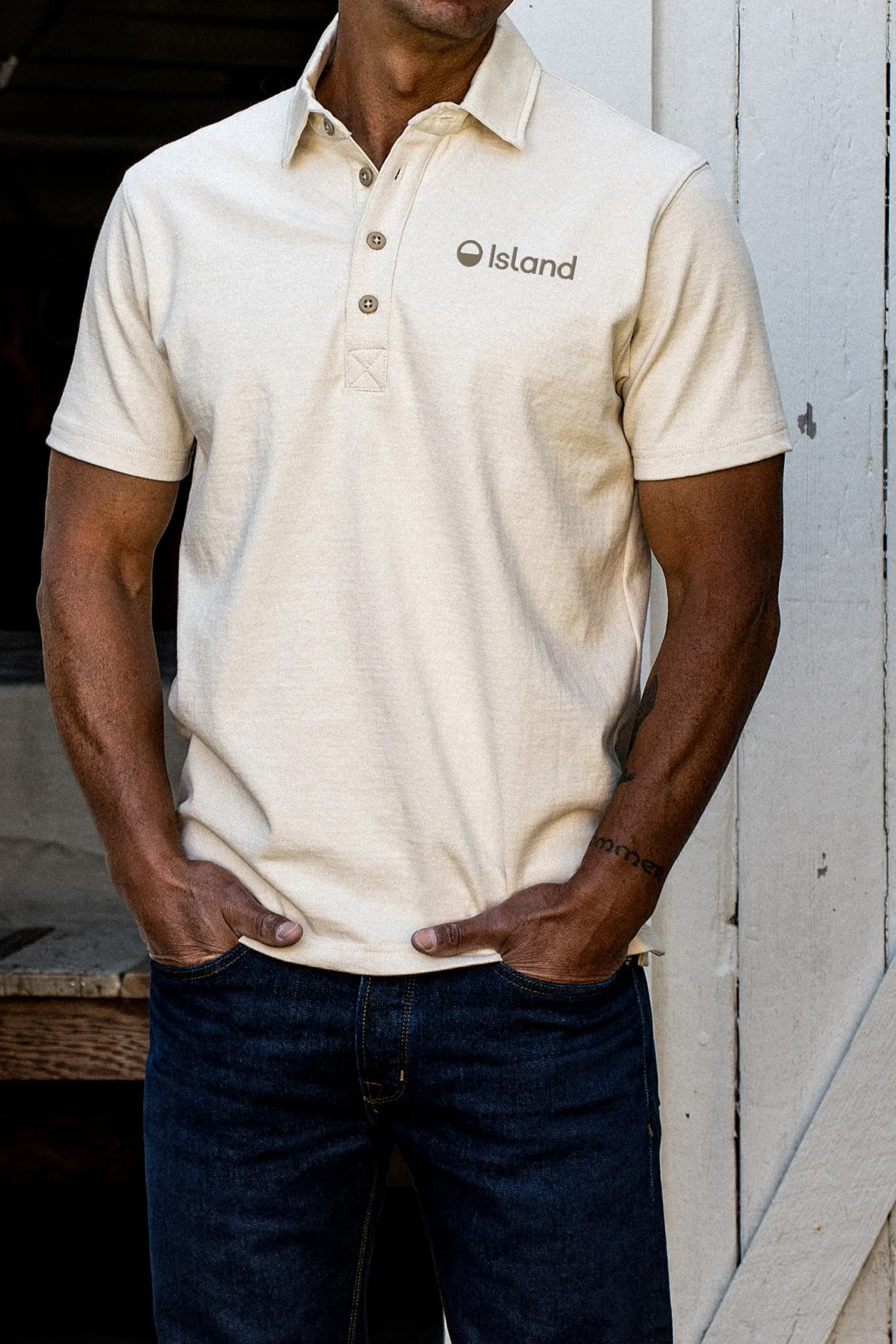 Men's WiesMade Stinson Rugby - Natural