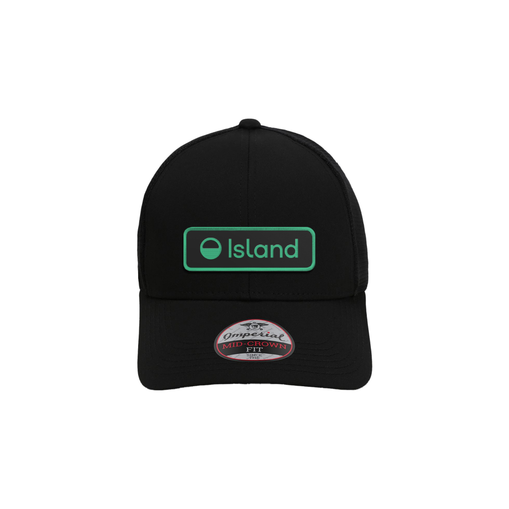 Imperial Whitaker Mesh Cap - Black/Light Green Patch