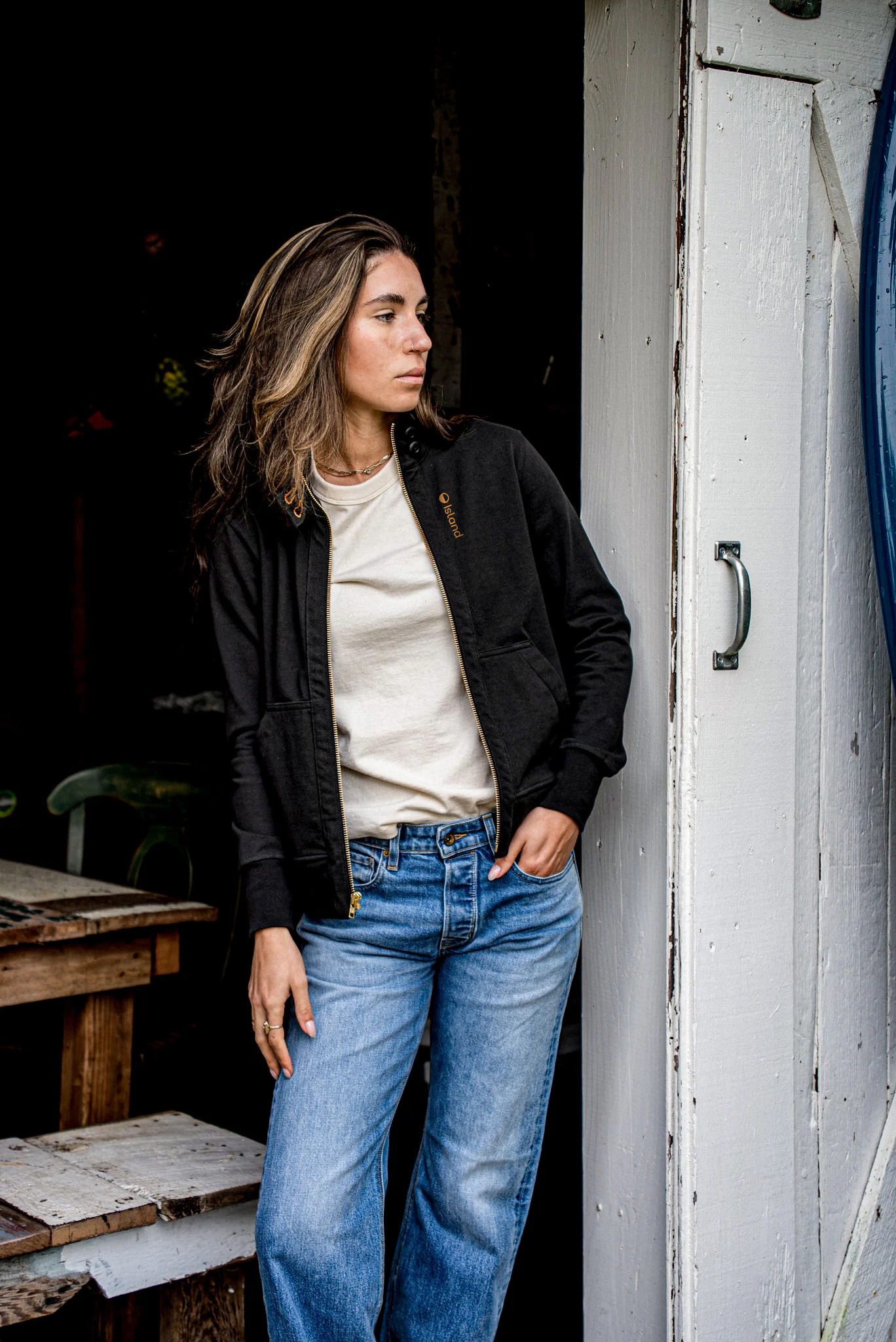 Women's Wiesmade Stinson Moto Jacket - Basalt
