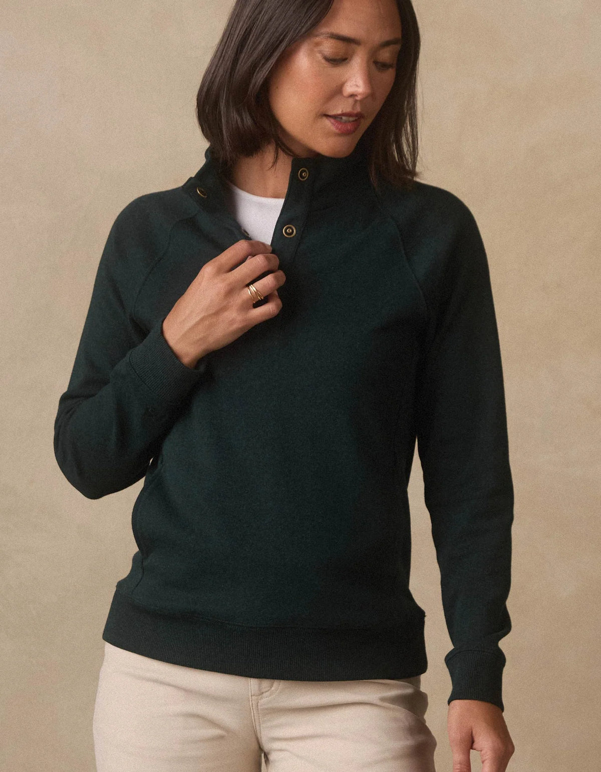 Women's The Normal Brand Puremeso Snap Pullover