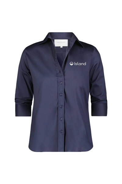 Women's The Shirt 3/4 Sleeve Shirt - Dark Navy