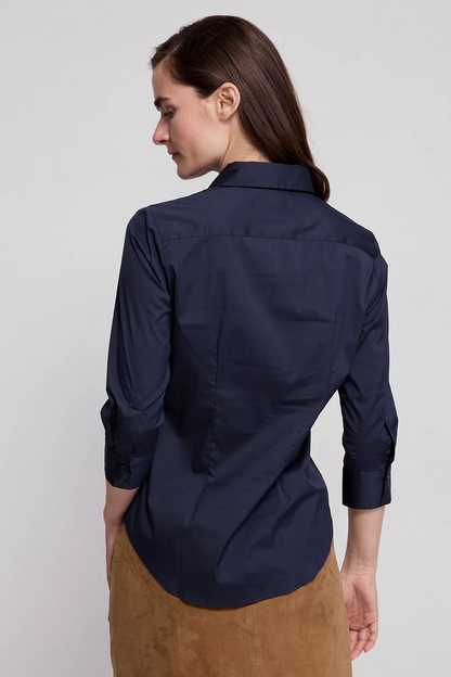 Women's The Shirt 3/4 Sleeve Shirt - Dark Navy