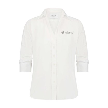 Women's The Shirt 3/4 Sleeve Shirt - White