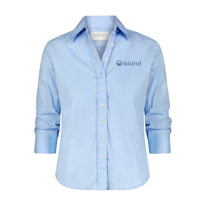 Women's The Shirt 3/4 Sleeve Shirt - Blue Dawn