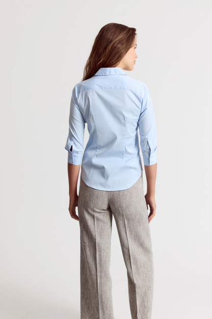 Women's The Shirt 3/4 Sleeve Shirt - Blue Dawn