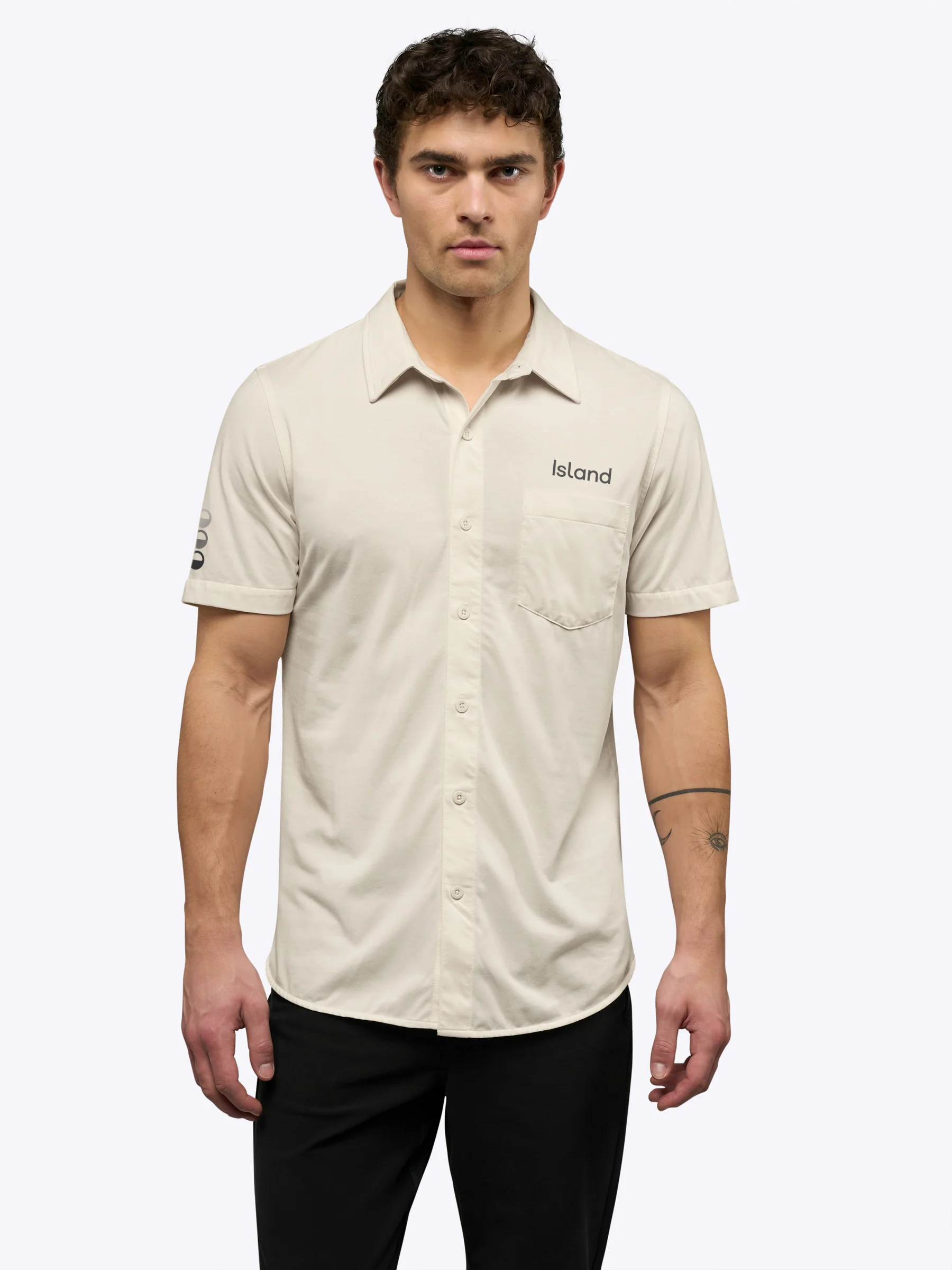 Men's Cuts AO Button Up - Ivory