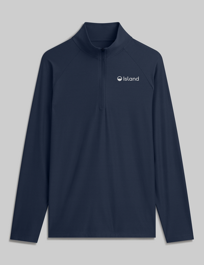 Men's Tommy John Active 1/4 Zip - Dress Blues