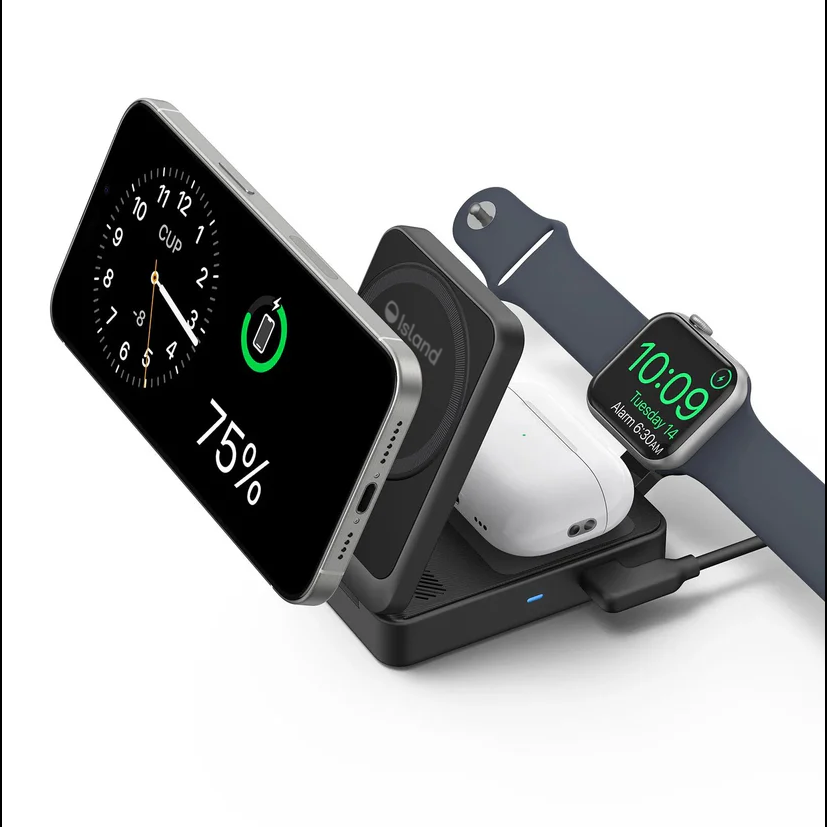 Anker MagGo Qi2 3-in-1 Wireless Charging Station