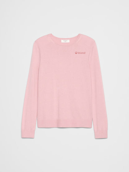 Women's Banana Republic Forever Crew Neck - Atacama Pink