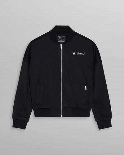 Women's BYLT Coastal Bomber Jacket - Black